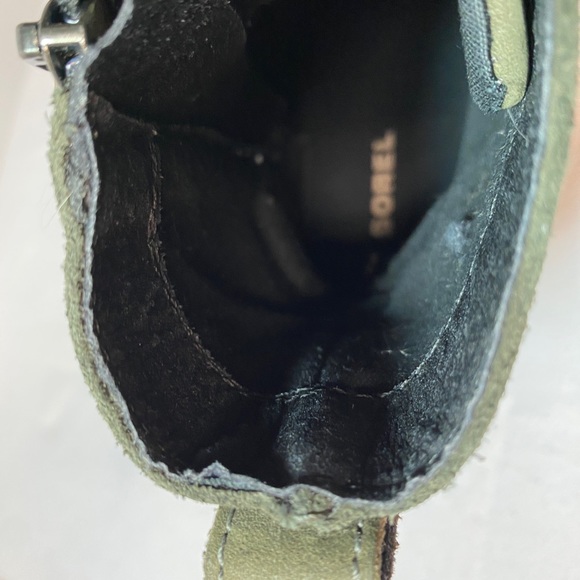 Sorel Alpine Tundra Waterproof Green Suede/Leather Boots - Picture 7 of 8